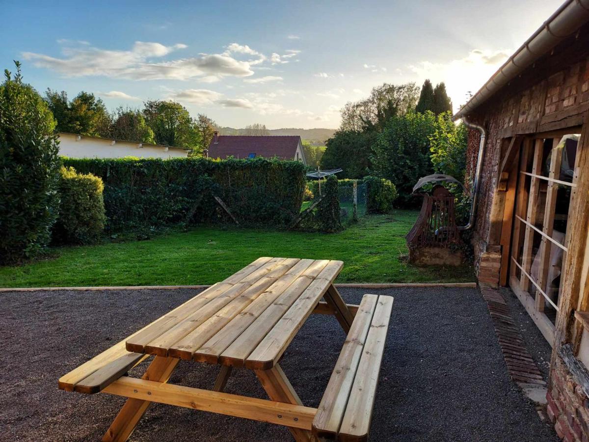 Le Refuge De Normandie Avec Spa Et Cheminee Mesnieres-en-Bray 外观 照片