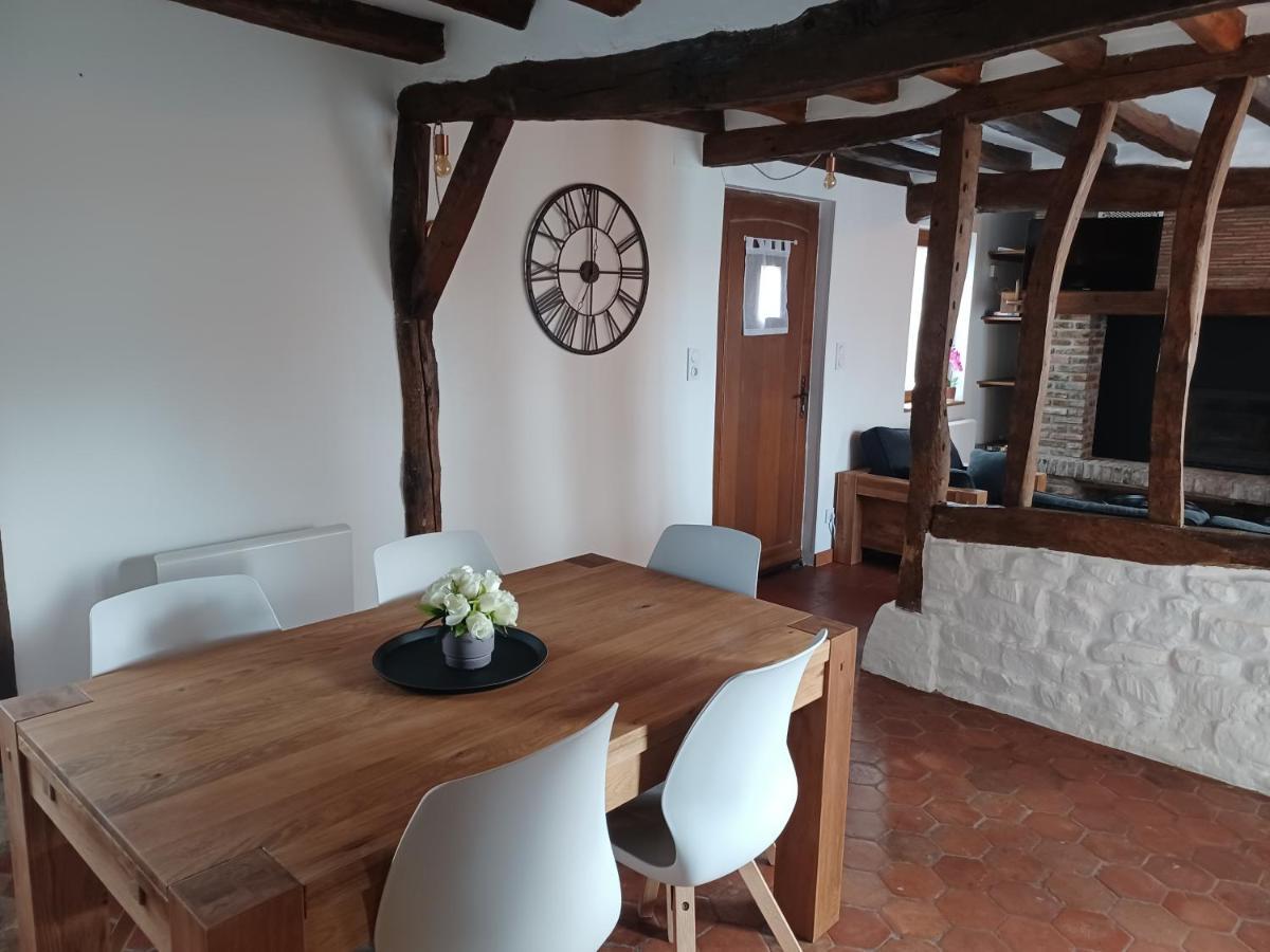 Le Refuge De Normandie Avec Spa Et Cheminee Mesnieres-en-Bray 外观 照片