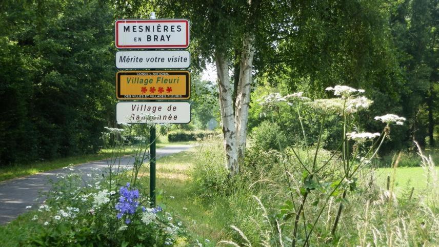 Le Refuge De Normandie Avec Spa Et Cheminee Mesnieres-en-Bray 外观 照片